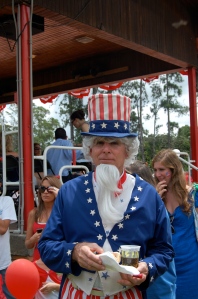 Uncle Sam at the July 4th Picnic